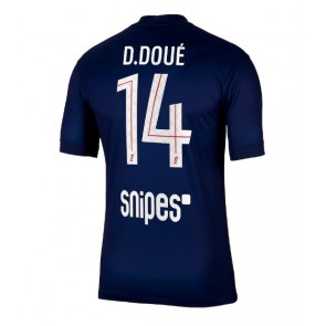 Paris Saint-Germain Desire Doue #14 Replica Home Stadium Shirt 2025-26 Short Sleeve